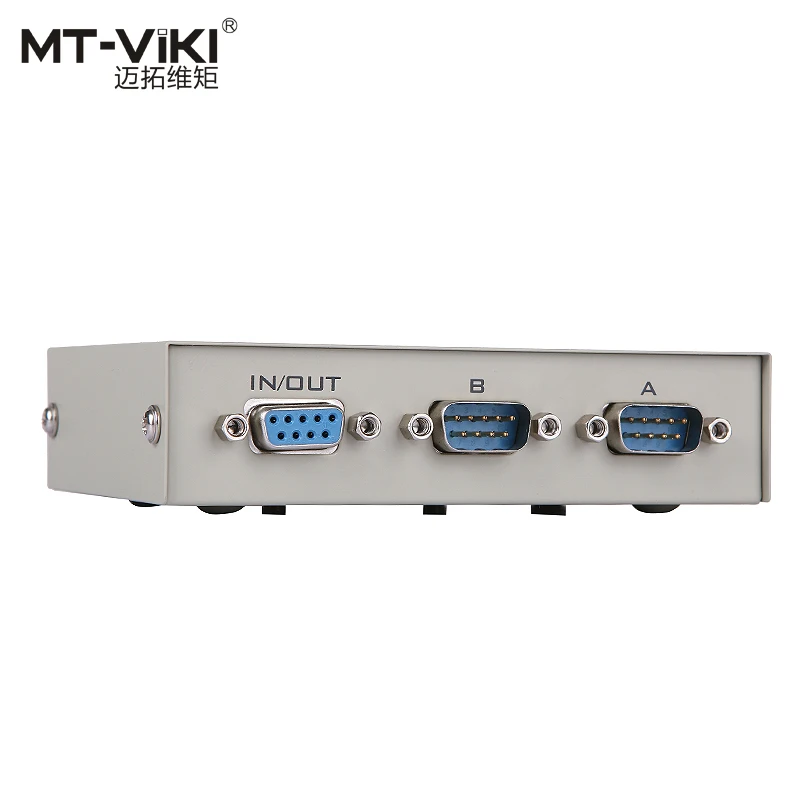 

MT-Viki 2 Port DB9 RS232 Switch Serial COM Device Console Printer Sharing Selector Controller 232-2