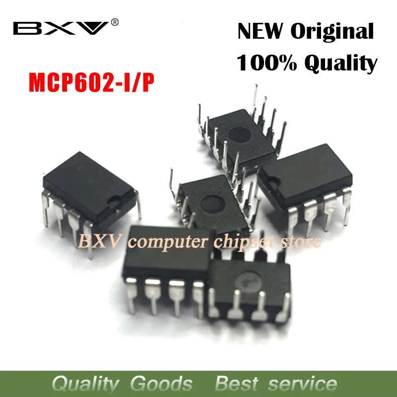 10 шт./лот MCP602-I/P MCP602 DIP8