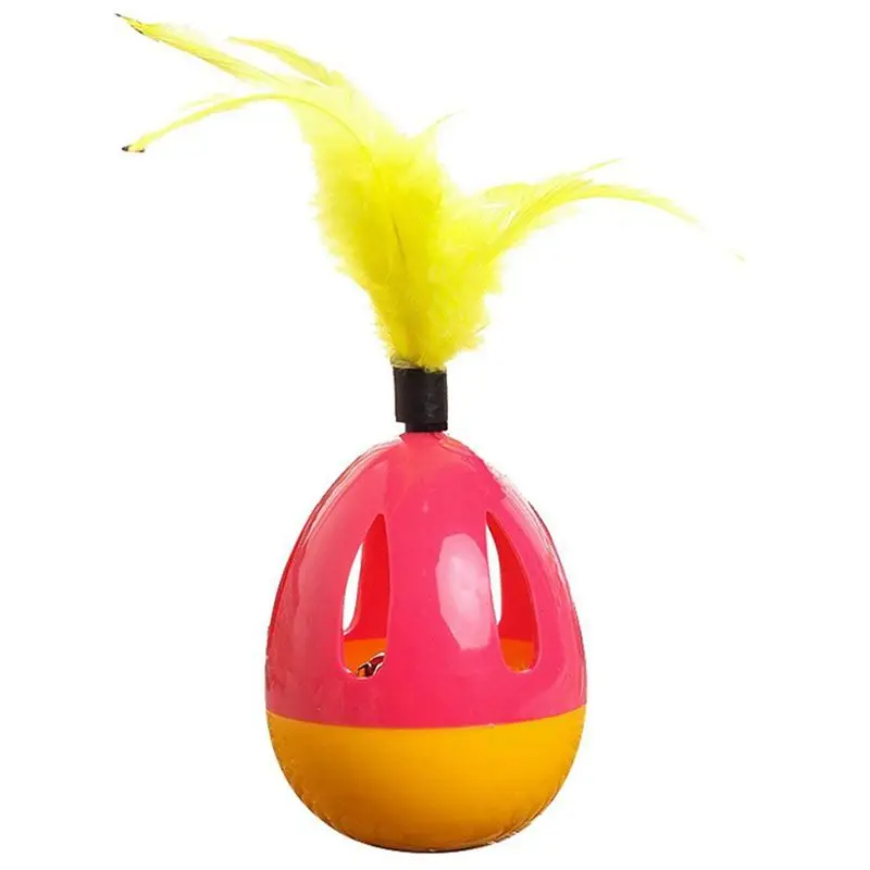 Игрушки для котят Шары Интерактивные Cat игрушка, головоломка палочки с перьями