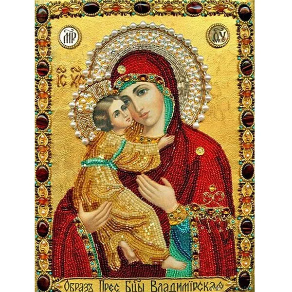 

woman DIY diamond embroidery 5D religion Diamond Painting 2018 Hanging painting Diamond Mosaic True Rhinestone