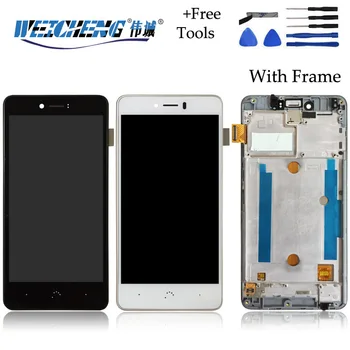 

WEICHENG Tested For BQ Aquaris U Lcd Display Touch Screen For BQ Aquaris U lite lcd Digitizer With Frame for BQ U LCD