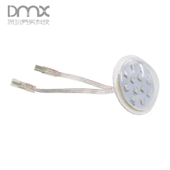 

Mokungit 200pcs G60 12leds 12PCS 5050 RGB UCS1904 60mm Diameter Led entertainment lights on Game KTV Bar Module Light DC24V
