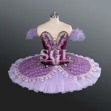 Взрослых фиолетовые юбки Балетные костюмы Профессиональный для продажи Фея сирени операторов балерина костюмы для Балетные костюмы конкурс at1170