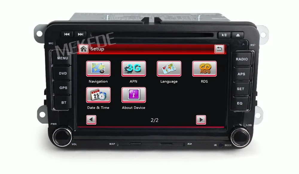 Perfect minimum price ! 7" Car DVD For VW GPS Navigation original menu for GOLF 6 polo Bora JETTA MK4 OCTAVIA Fabia GPS free ship 19