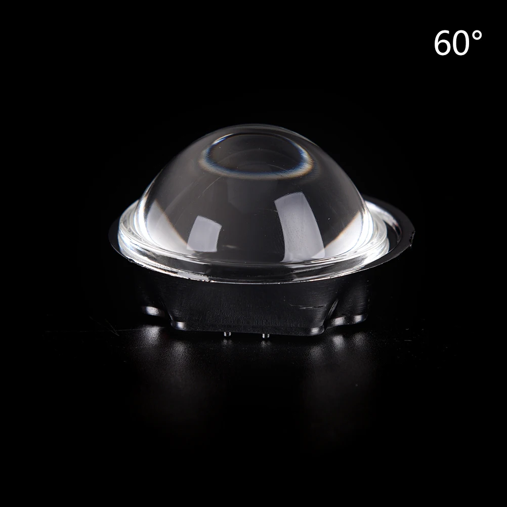 44 мм оптические светодиодные стеклянные линзы 60/120 градусов+ 50 мм рефлекторный коллиматор+ фиксированный кронштейн для 20-100 Вт COB чип высокой мощности