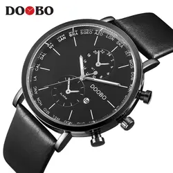 Кварцевые часы Для мужчин Часы Топ Элитный бренд известные спортивные часы мужской часы для Для мужчин hodinky relog Relogio masculino Бизнес doobo
