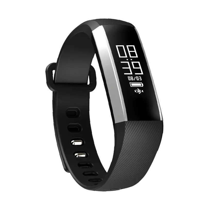 E09 Hear rate monition blood pressure smart bracelet Fitness Tracker and sleep moniter waterproof Smartband for