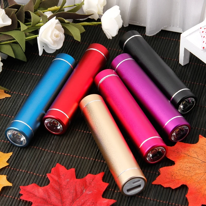 

Aluminum 18650 Battery DIY Power Bank Box Case With LED Flashlight USB Charger For iPhone For Huawei Xiaomi Smart Phone hyq