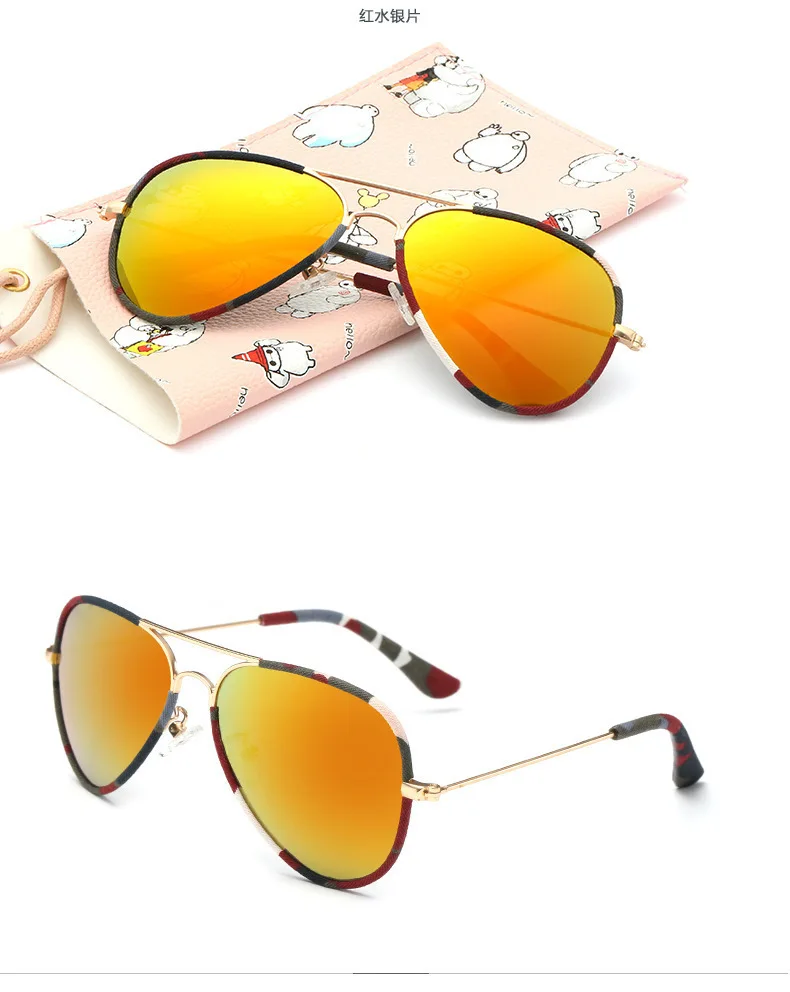 Новое поступление, детские удобные поляризованные легкие Модные Цветные Зеркальные Солнцезащитные очки, солнцезащитные очки de sol gafas
