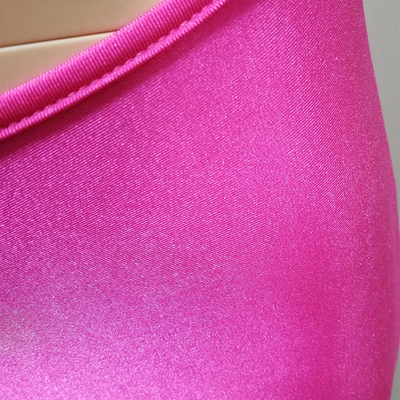 Спереди вырез стрейч розовый комбинезон сексуальные костюмы цельный Bodycon комбинезон без бретелек с открытыми плечами полые Клубная одежда наряд