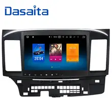 Dasaita 10,2 «Android 6,0 Octa Core автомобильный DVD gps плеер для Mitsubishi Lancer 10 EVO стерео Авто Радио головы блок мультимедийных