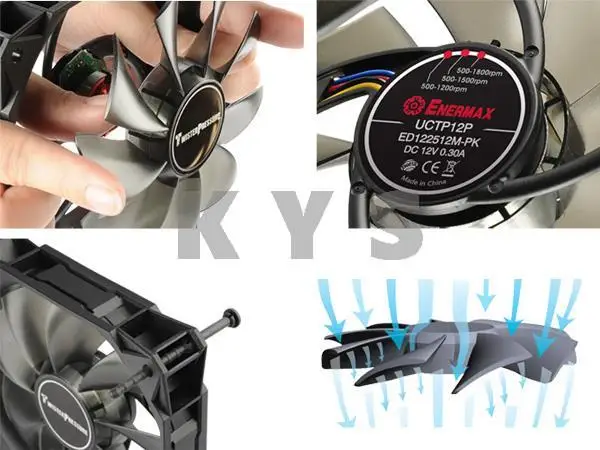 Вентилятор Enermax UCTP12P 120 мм 12 см В а|12cm fan|fan 12vfan 12cm |