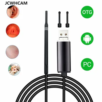 

new arrival 5mm lens HD endoscope for pc and android phone body check micro camera Ear Care In-ear Cleaning Endoscope