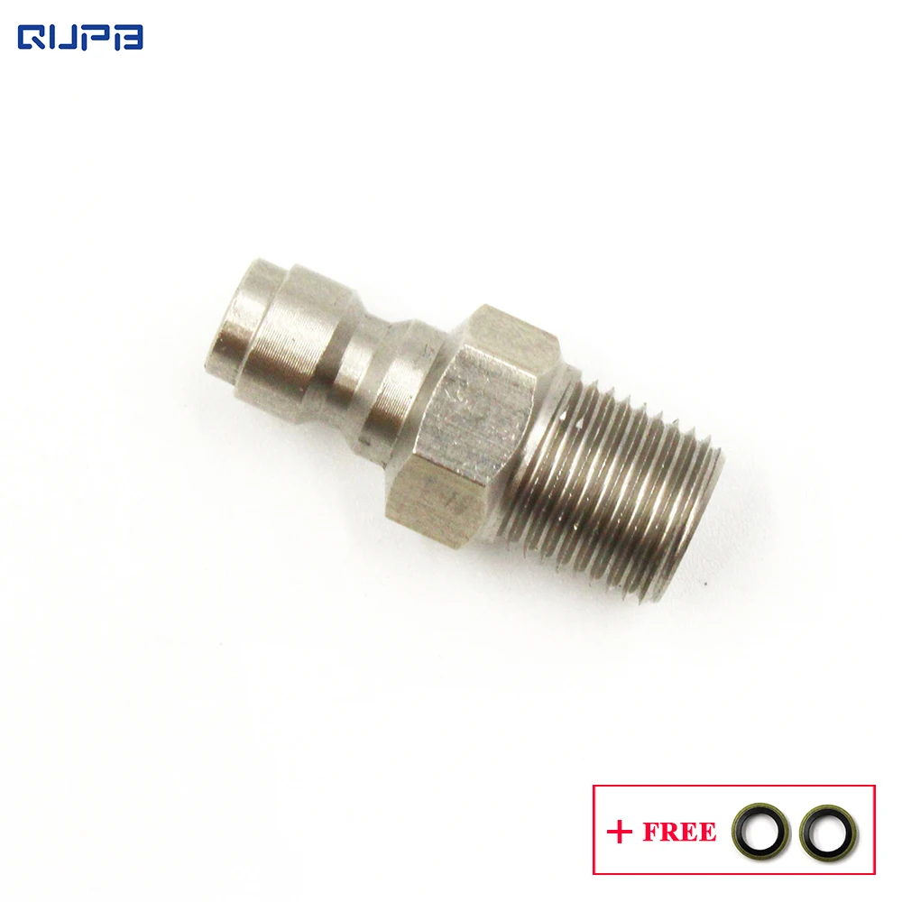 QUPB Пейнтбольный регулятор заполняющий сосок 1/8 ' 27NPT мужской из нержавеющей
