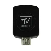 Cewaal Micro USB DVB-T мобильный ТВ тюнер приемник с антенной для Android смартфон планшетный ПК HD tv Черный