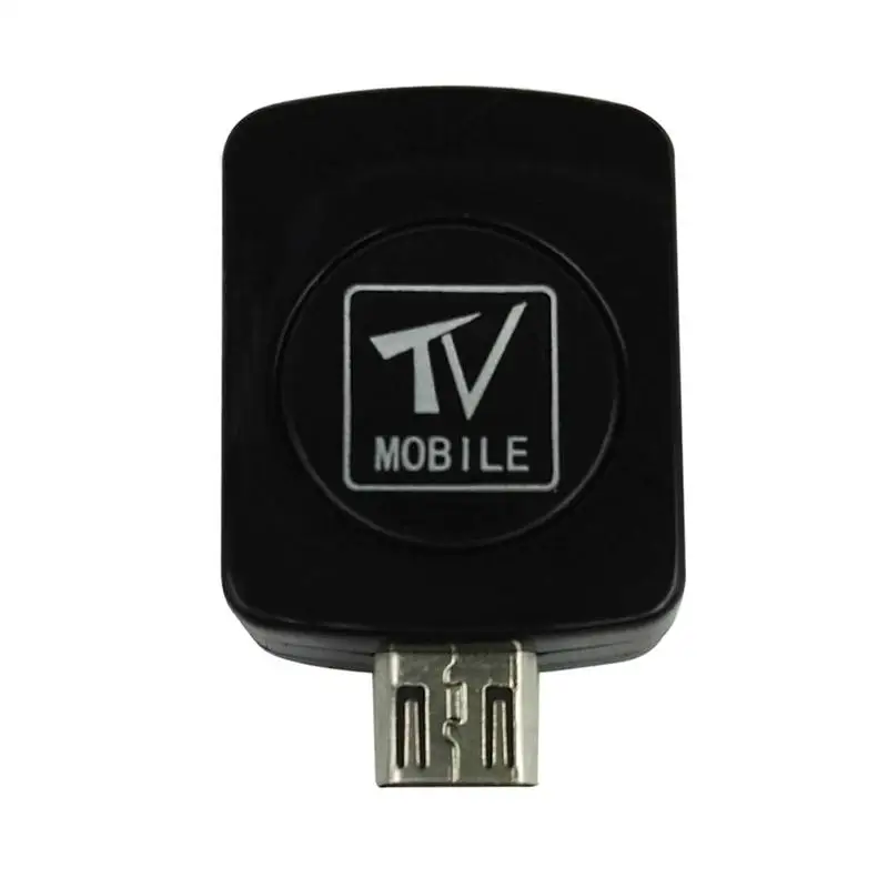 Cewaal Micro USB dvb-t мобильного ТВ тюнер приемник с Телевизионные антенны для Android-смартфон Планшеты PC HD ТВ черный