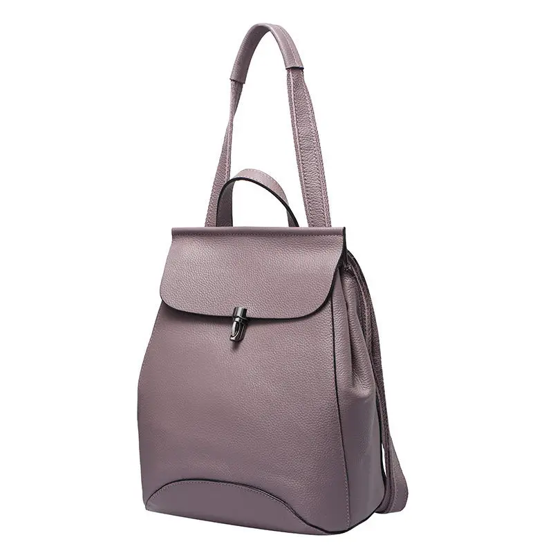 

Corfeiter Genuine Leather Women Backpacks for Female Backpack Cow Leather Ladies Double Shoulders Bags 35