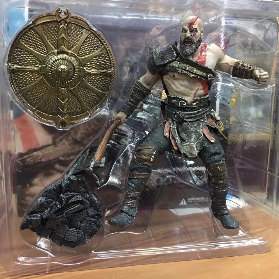9 inch 23 cm NECA God of War 4, Kratos Action PVC Figure Model Toy Doll Brinquedos Regalo Figurals цена 9 inch 23 cm NECA God of War 4, Kratos Action PVC Figure Model Toy Doll Brinquedos Regalo Figurals цены онлайн