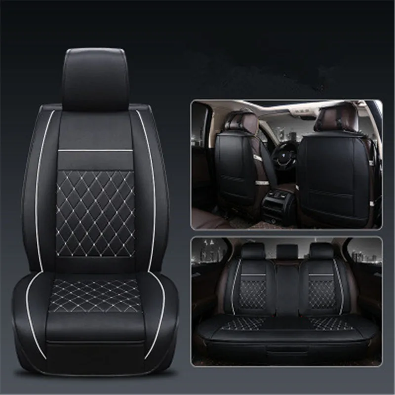 1/set PU Leather car seat covers For Toyota Corolla Camry Rav4 Auris