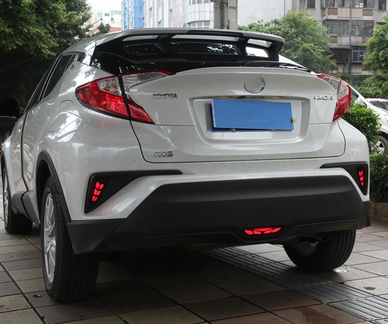 Автомобильная проблесковая для Toyota CHR C HR 2016 2017 2018 2019 DRL Дневной Бег огни задних