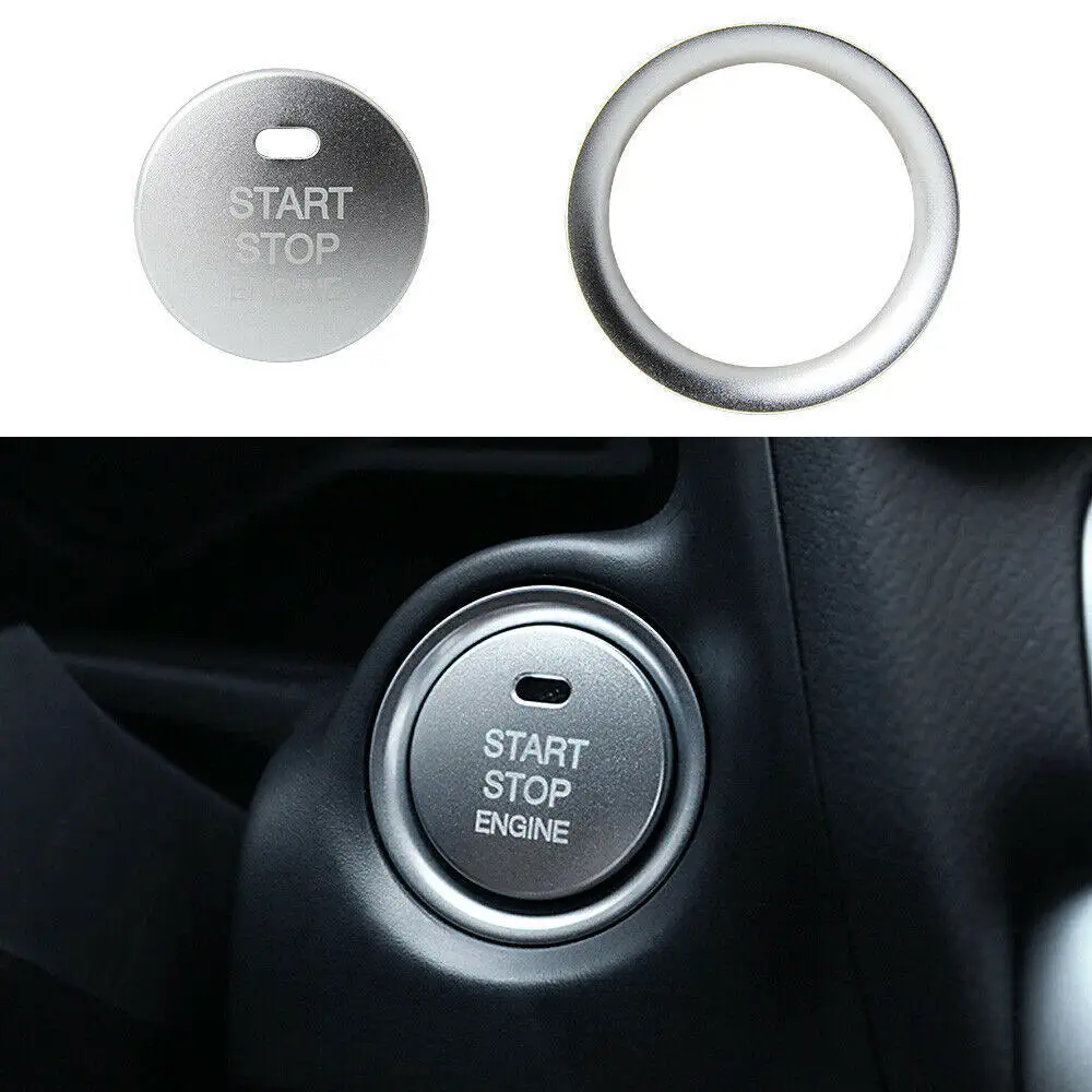 Кнопка запуска двигателя Накладка для консоли Mazda CX5 CX3 CX4 с одной кнопкой
