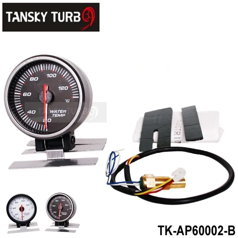 EPMAN -AP 60MM WATER TEMP GAUGE ELECTTRO-LUMINESCENT / WATER TEMP METER with oringnal box For VW GOLF GTI MK3 MK7 MK5 EP-AP60002