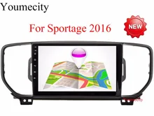 2 г + 16 г mutilmedia Android 6.0 dvd-плеер автомобиля GPS DVD для Kia Sportage 2016 2017 ПК автомобиля GPS-навигации стерео головное устройство