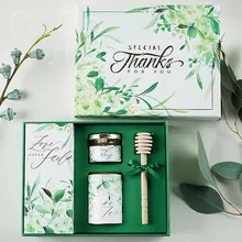 Cocostyles на заказ элегантная красочная печать добро пожаловать Подарочная коробка с Золотая фольга для романтической свадьбы, вечеринки мероприятий