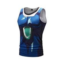 Dragon Ball Z мужские летние майки Супер Saiyan Broli 3D печать майка для занятий бодибилдингом фитнес топы