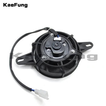 

ATV Quad Go Kart Buggy Dirt Bike Motorcycle Oil Cooler Water New Electric Radiator Cooling Fan For 200 250 cc