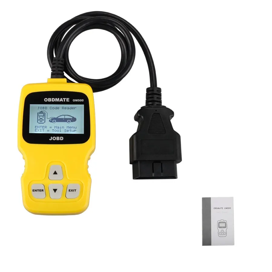 Топовый OBDMATE OM500 JOBD/OBDII/EOBD считыватель кодов для TOYOTA/HONDA \ DAIHATSU \ SUBARU диагностический сканер