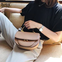 Бриггс Мода седло Роскошные Сумки Для женщин сумки дизайнер из натуральной кожи Crossbody сумки для Для женщин Курьерские сумки Сумки