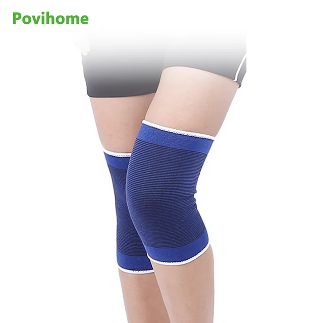 Elastic Bandage Blue Knee Braces Knee Support Brace Foot Arthritis