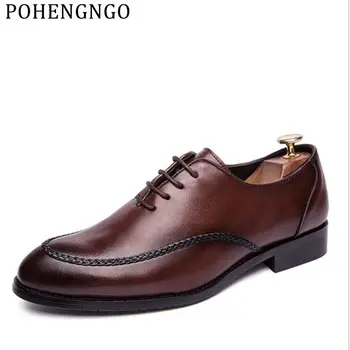 

Men Shoes Spring Summer Formal Genuine Leather Business Casual Shoes Men Dress Office Luxury Work shoes classic wedding Oxfords