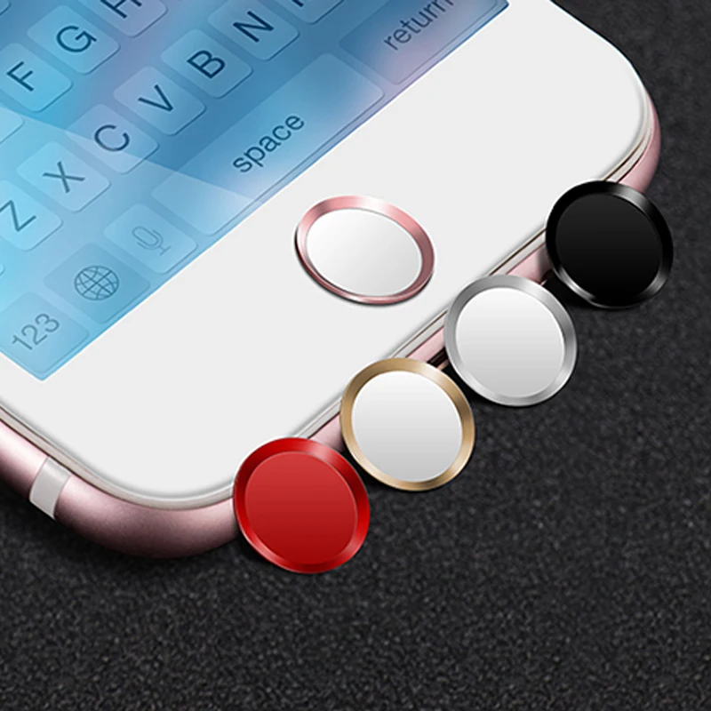 USAMS Универсальный Главная Кнопка Стикеры анти Touch ID для iPhone 5S/6/6 s/7/8 iPad Air 2 3 4