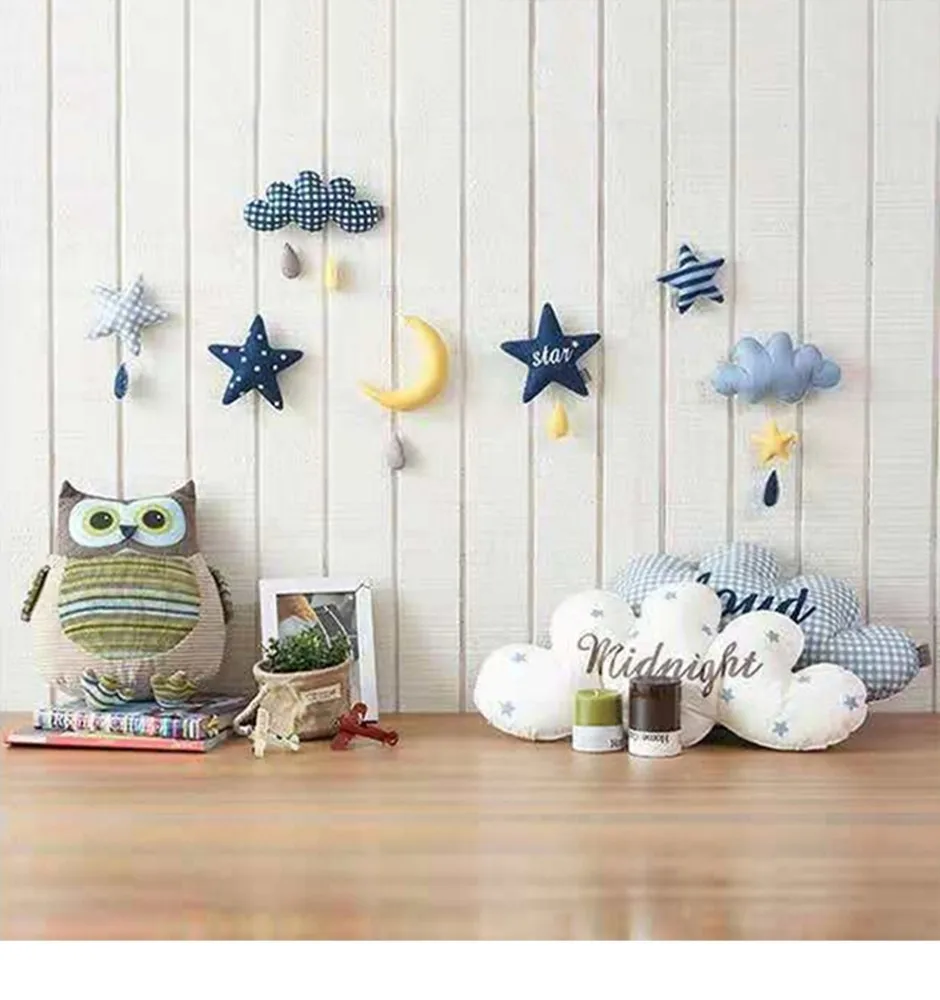 Brinquedo do Bebê Berço para Recém-nascidos Estrela Foguete Faça Você Mesmo Cama Bell Brinquedos Mãe Artesanal Girando Chocalhos Titular Caixa Musical Lua 8 Móbiles e chocalhos para bebês