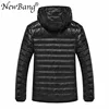 NewBang Brand 8XL 9XL 10XL 11XL Men Ultra Light Duck Down Jacket Lightweight Feather Hooded Coat Outwear Plus  Large Size ► Photo 3/6