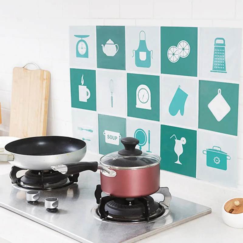 Oil Proof Sticker Aluminized Paper Self Adhesive kitchen Wall Stickers Waterproof Wallpaper High Temperature Resistance Oil Proof Sticker Aluminized Paper Self Adhesive kitchen Wall Stickers Waterproof Wallpaper High Temperature Resistance