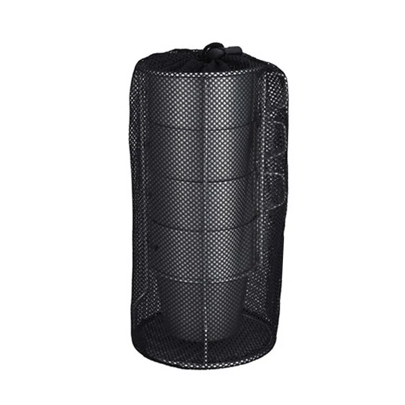 4 unids/set al aire libre taza de acero inoxidable doble Picnic portátil tazas potable tazas Anti-caliente para cerveza de café Camping vajilla