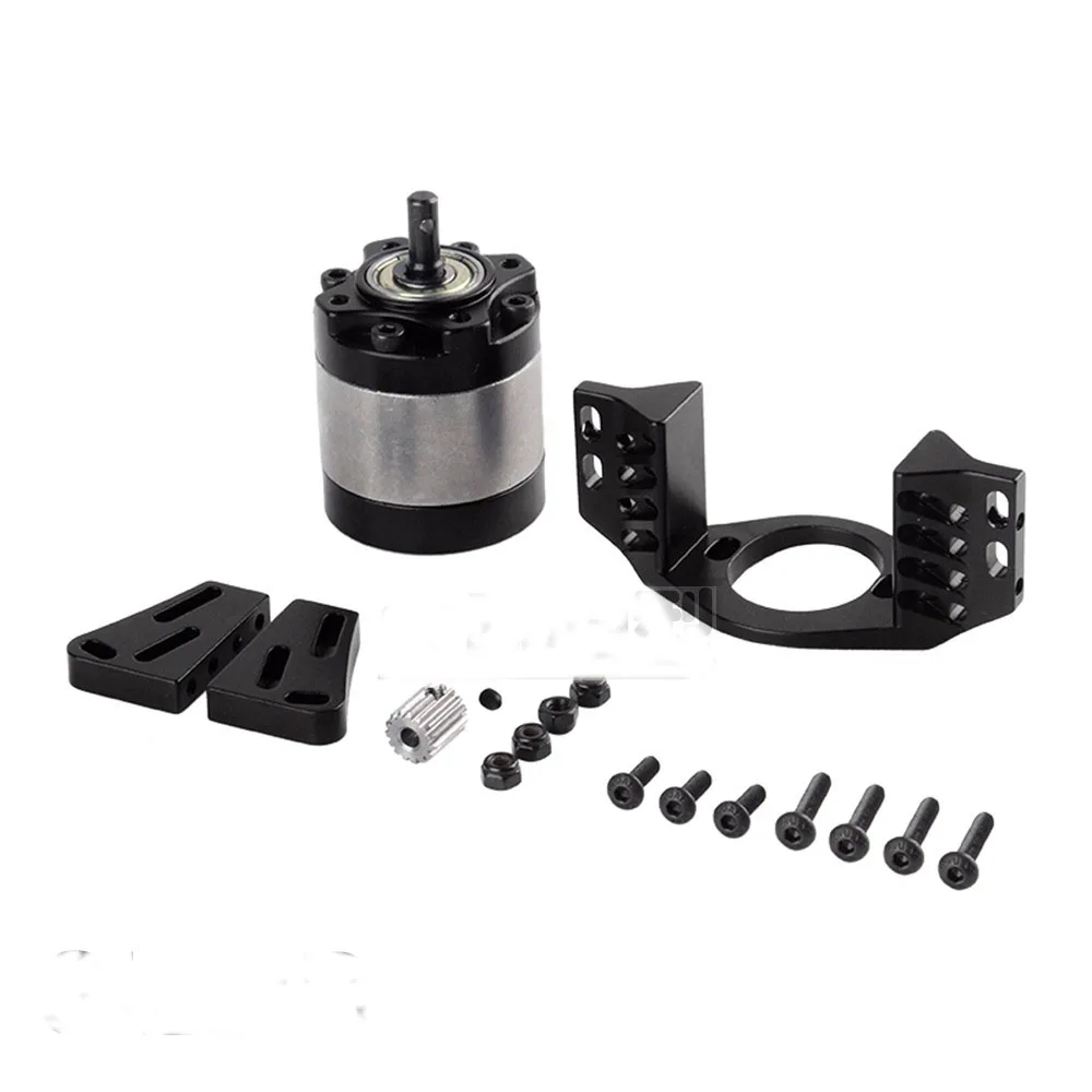 

1:10 Rc model climbing car 1:5 planetary gearbox D90 metal gear box CNC bracket