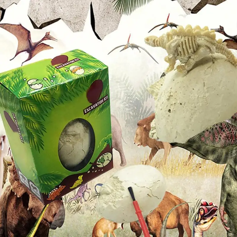 remarkable  Large Dinosaur Mining Kit Dino Dig Kits  Children's Popular Science Education Toys - Dinosaur DIY T