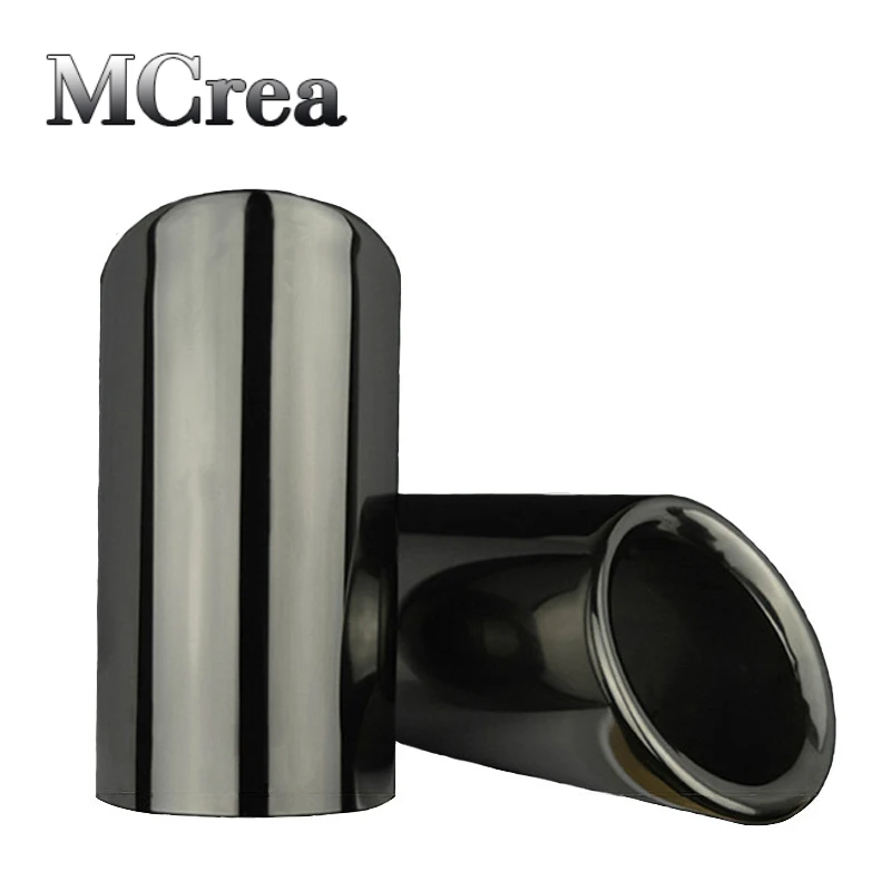

MCrea 1Pair Car Exhaust Muffler Tip Pipe For Volkswagen Jetta MK6 1.4T Bora Scirocco 1.4 TSI VW Golf 7 6 MK7 Auto Accessories