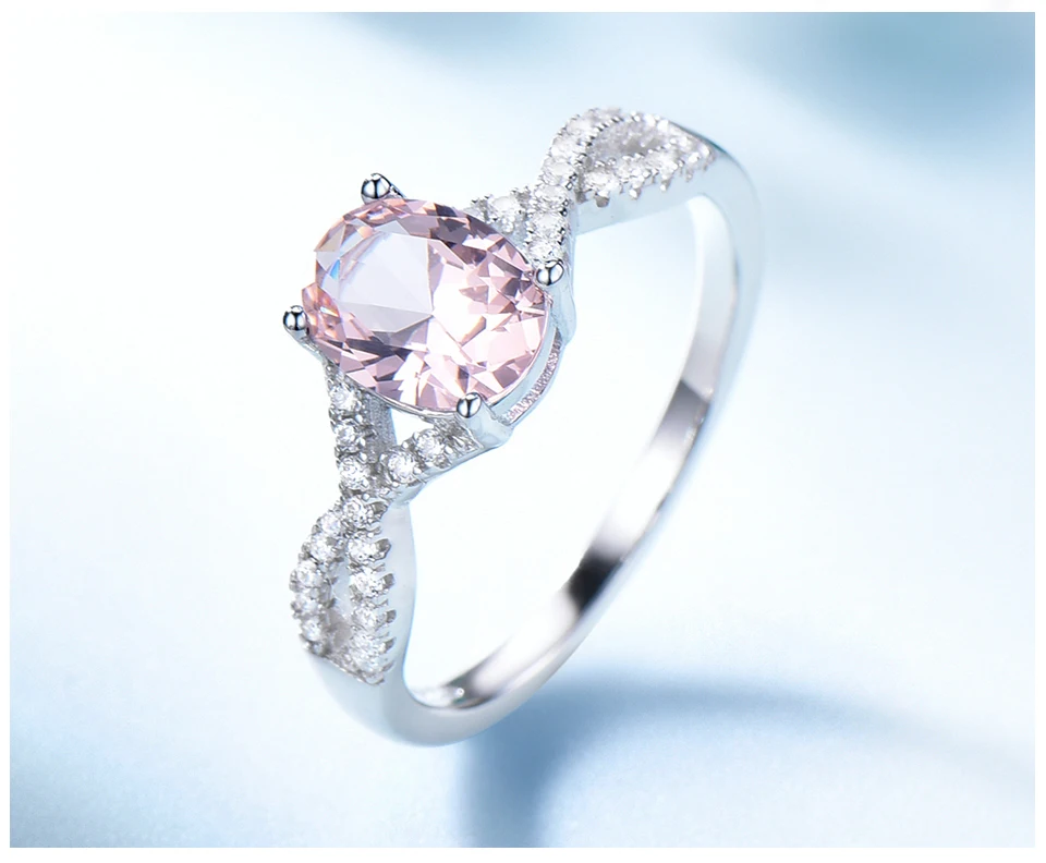UMCHO morganite 925 sterling silver rings for women RUJ099M-1-pc (5)