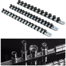 3 шт пластиковые разъемы для инструментов, органайзер, набор 1/" 3/8" 1/", гнездо, лоток, рейка, держатель для хранения, рукав, полка, подставка для дома, гаража