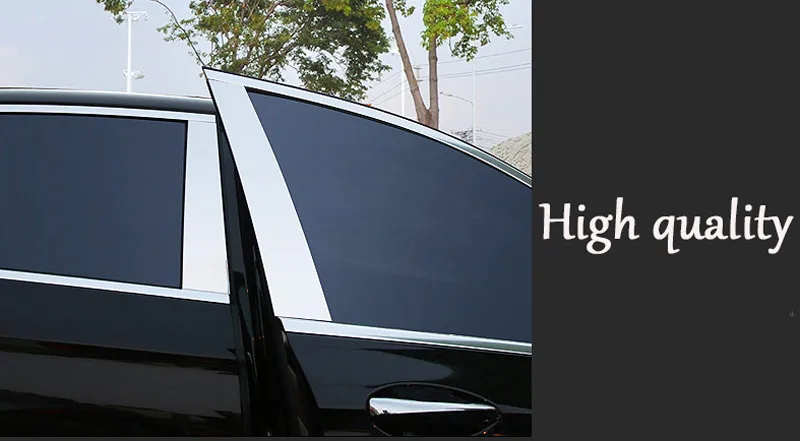 For Mercedes Benz S Class S400L S320L 2016 Car Accessories Window Molding Trim Aluminum alloy High quality New Arrivals 4pcs/set