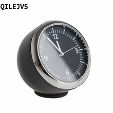 QILEJVS автомобиль мини Кварцевые Часы Указатель цифровые часы украшения авто поставки