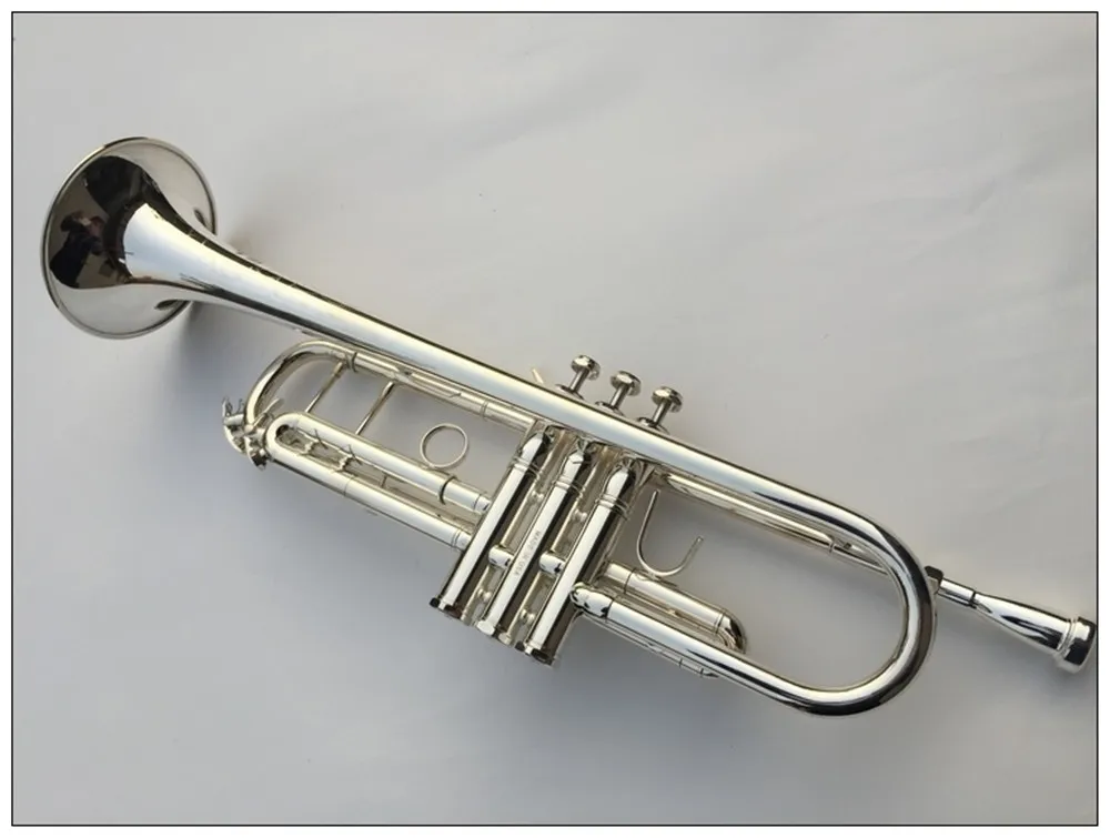 New sale professional Bach TR 700 BB trumpet BB silver plated bronze
