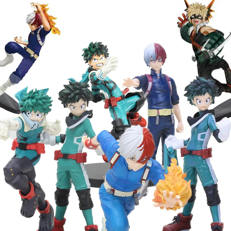 

Heroes Figure My Hero Academia Midoriya Izuku Todoroki Shoto Figure Toys no my hero academy Bakugou Katsuki doll