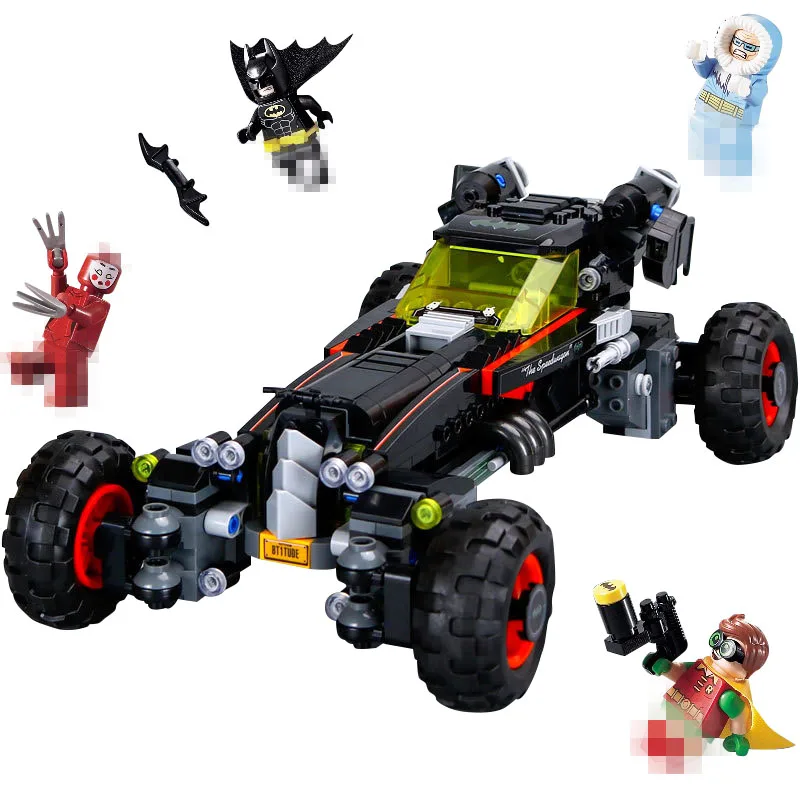 

Super hero Batman Chariot series the film Robin Building Blocks figure Weapons compatible legoinglys MARVEL Assemble toys gift