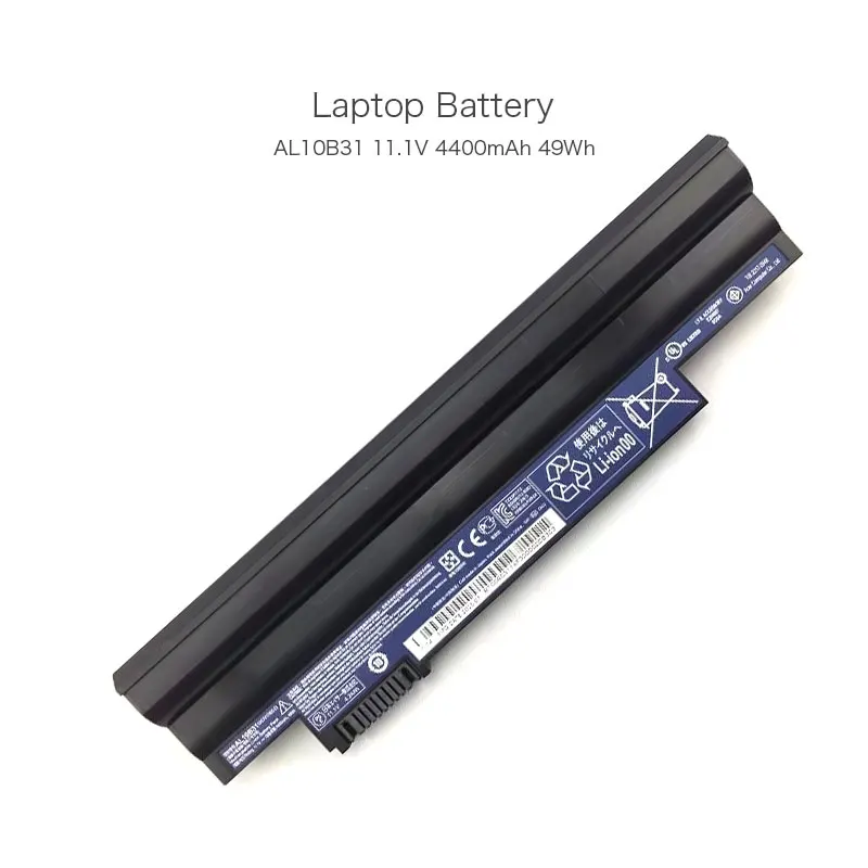 Аккумулятор для ноутбука Acer Aspire One 11 1 D257 D260 D255 3ICR17/65-2 4400 в 522 мАч 49 Втч AL10B31 AL10BW AL10A31 |